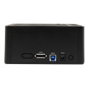 StarTech.com Dual-Bay USB 3.0 / eSATA to SATA Hard Drive Docking Station, USB Hard Drive Dock, Exter