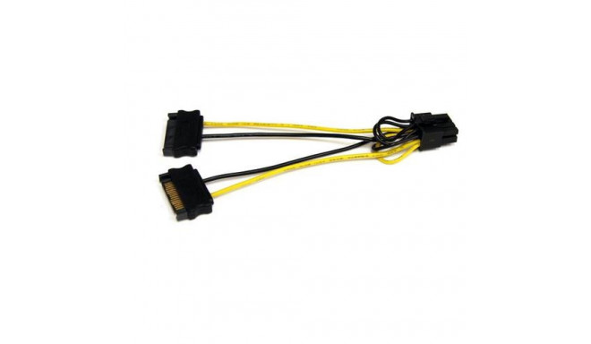 StarTech.com 6in SATA Power to 8 Pin PCI Express Video Card Power Cable Adapter