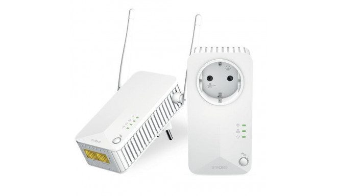 Strong Powerline Wi-Fi 600 Kit 600 Mbit/s Ethernet LAN White