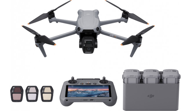 DJI Air 3S Fly More Combo с пультом управления DJI RC 2