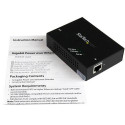 StarTech.com 1-Port Gigabit PoE+ Extender - 802.3at and 802.3af - 100 m (330 ft)