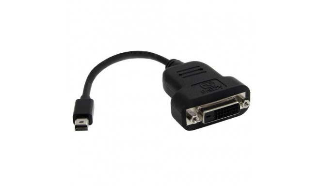 StarTech.com Mini DisplayPort to DVI Adapter - Active Mini DisplayPort to DVI-D Adapter Converter - 