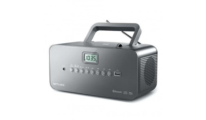 Muse M-30 BT Digital 2 W FM, MW, PLL Grey MP3 playback