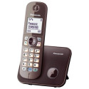 Panasonic KX-TG6811GA telephone DECT telephone Caller ID Brown