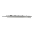 CHERRY KC 6000 SLIM FOR MAC Corded Keyboard, Silver/White, USB (QWERTY - UK)