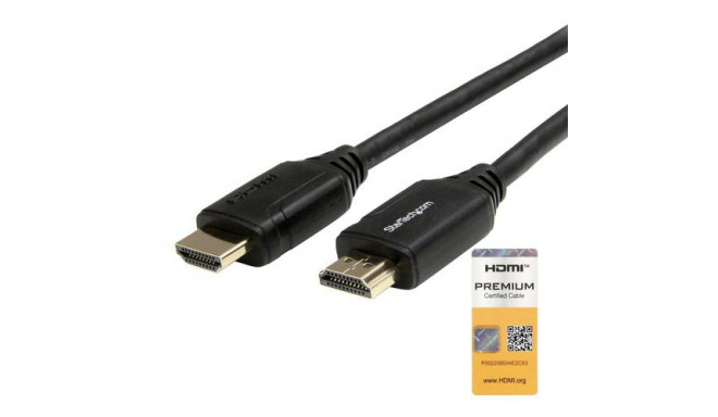 StarTech.com 3ft (1m) Premium Certified HDMI 2.0 Cable with Ethernet - High Speed Ultra HD 4K 60Hz H