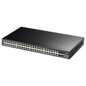 Cudy GS5048S4 network switch Managed L3 Gigabit Ethernet (10/100/1000) Black