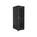 Lanberg FF01-8227-23BL rack cabinet 27U Freestanding rack Black