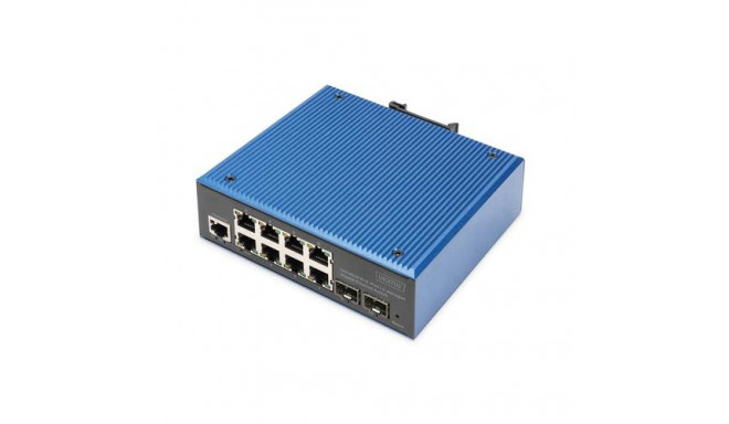 Digitus Industrial 8+2 -Port L2 managed Gigabit Ethernet Switch