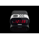 Lenco CR-07 Clock Black, White