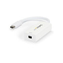 StarTech.com USB-C to Mini DisplayPort Adapter - 4K 60Hz - White - USB 3.1 Type-C to Mini DP Adapter