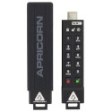 Apricorn Aegis Secure Key 3NXC USB flash drive 64 GB USB Type-A 3.2 Gen 1 (3.1 Gen 1) Black