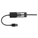 Targus ACC110401GLX USB cable 0.1 m USB A USB C Black