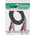 InLine Audio cable, 2x RCA M/M 20m