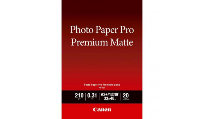 Canon PM-101 Premium Matte Photo Paper A3 Plus - 20 Sheets