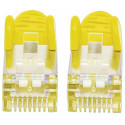 Intellinet Network Patch Cable, Cat7 Cable/Cat6A Plugs, 0.25m, Yellow, Copper, S/FTP, LSOH / LSZH, P