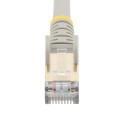 StarTech.com 2m CAT6a Ethernet Cable - 10 Gigabit Shielded Snagless RJ45 100W PoE Patch Cord - 10GbE