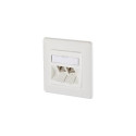 BTR NETCOM 130B12D21002-E socket-outlet RJ-45 White
