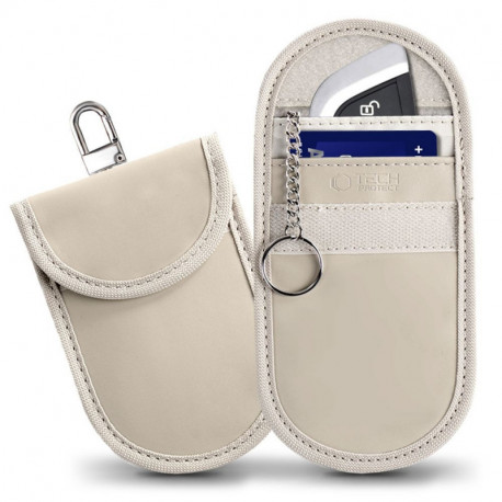 Tech-Protect autovõtme turvakott RFID Signal Blocker KLR100, beež