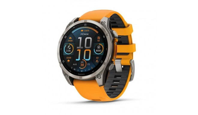 Garmin fenix 8 3.56 cm (1.4&quot;) AMOLED 47 mm Digital 454 x 454 pixels Touchscreen Graphite Wi