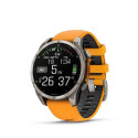 Garmin fenix 8 3.56 cm (1.4&quot;) AMOLED 47 mm Digital 454 x 454 pixels Touchscreen Graphite Wi