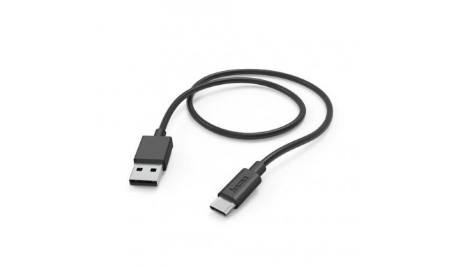 Hama 00201594 USB cable USB 2.0 1 m USB A USB C Black