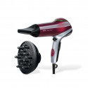 Braun HD770 hair dryer 2200 W Red, Silver