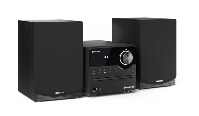 Sharp XL-B512(BK) home audio system Home audio micro system 45 W Black