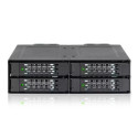 Icy Dock ToughArmor MB699VP-B V3 SSD enclosure Black 2.5&quot;
