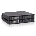 Icy Dock ToughArmor MB699VP-B V3 SSD enclosure Black 2.5&quot;