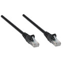 Intellinet Network Patch Cable, Cat6, 1.5m, Black, Copper, S/FTP, LSOH / LSZH, PVC, RJ45, Gold Plate