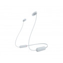 Sony WI-C100 Headset Wireless In-ear Calls/Music Bluetooth White