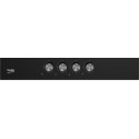 Beko HILG64225S hob Black Built-in 60 cm Gas 4 zone(s)