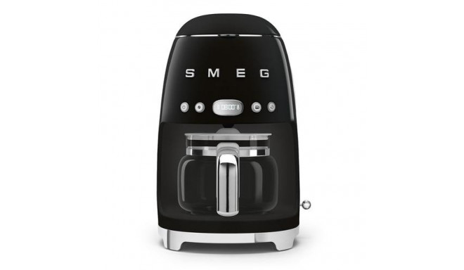 Smeg 50&#039;s Style Drip Filter Coffee Machine DCF02BLEU Black