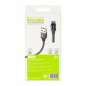 D-Fruit cable USB-A - Lightning 2m, grey (DF121)