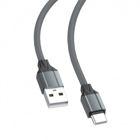 D-Fruit kaabel USB-A - USB-C 2m, hall (DF120)