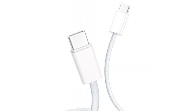 D-Fruit cable USB-C - USB-C 2m, white (DF119)