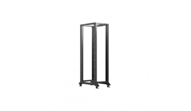 OPEN RACK 19" 42U 600X1000 BLACK LANBERG