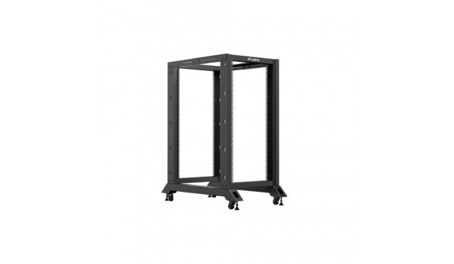 OPEN RACK 19" 22U 600X1000 BLACK LANBERG (FLAT PACK)