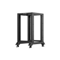 OPEN RACK 18U 600X800 BLACK LANBERG
