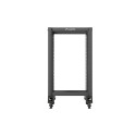OPEN RACK 18U 600X800 BLACK LANBERG