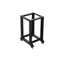 OPEN RACK 18U 600X800 BLACK LANBERG