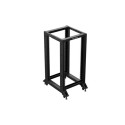 OPEN RACK 22U 600X800 BLACK LANBERG V2