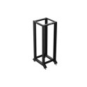 OPEN RACK 32U 600X800 BLACK LANBERG V2