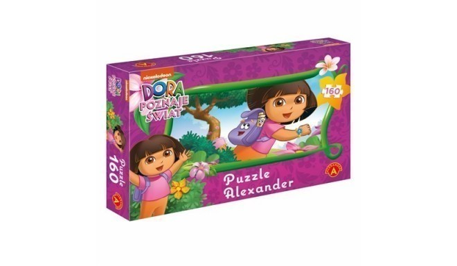 Puzzle 160 Elementów Dora - Biegnijmy