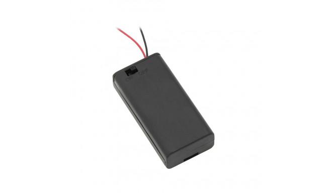 2664# patareide konteiner tüüp 2 r6x2 ii + lüliti /kaas (10 tk.)