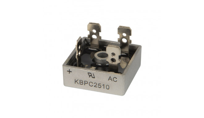 7132# Mostek prostowniczy 25a/1000v (kbpc2510) (5 tk.)