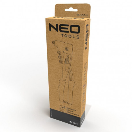 Nitownica do nitów stalowych i aluminiowych 2.4/3.2/4.0/4.8 mm