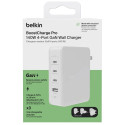 Belkin BoostCharge Pro 4-porttinen GaN 140 W -verkkovirtalaturi