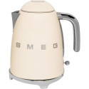 Smeg KLF03CREU -vedenkeitin, kerman valkoinen